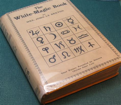 Whkte magic book